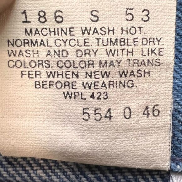 Vintage 80s Levi's Misses Orange Tab Straight Leg High Rise Jeans - Picture 7 of 13